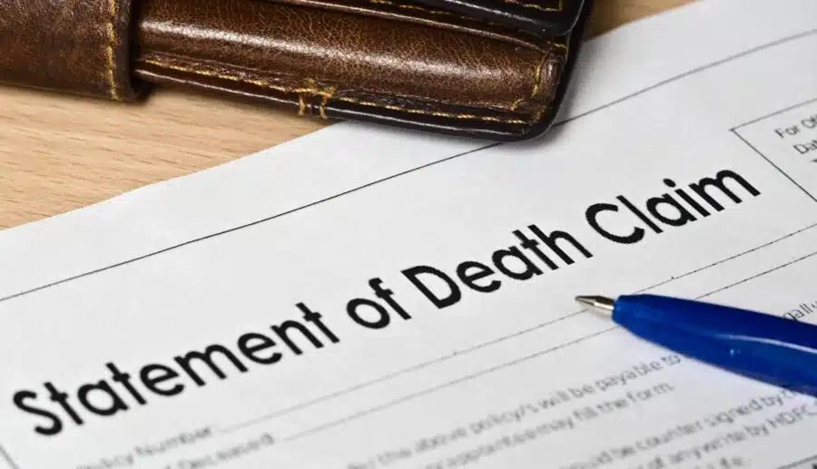 bigstock Statement Of Death Claim Form 231480874 scaled e1723958214514