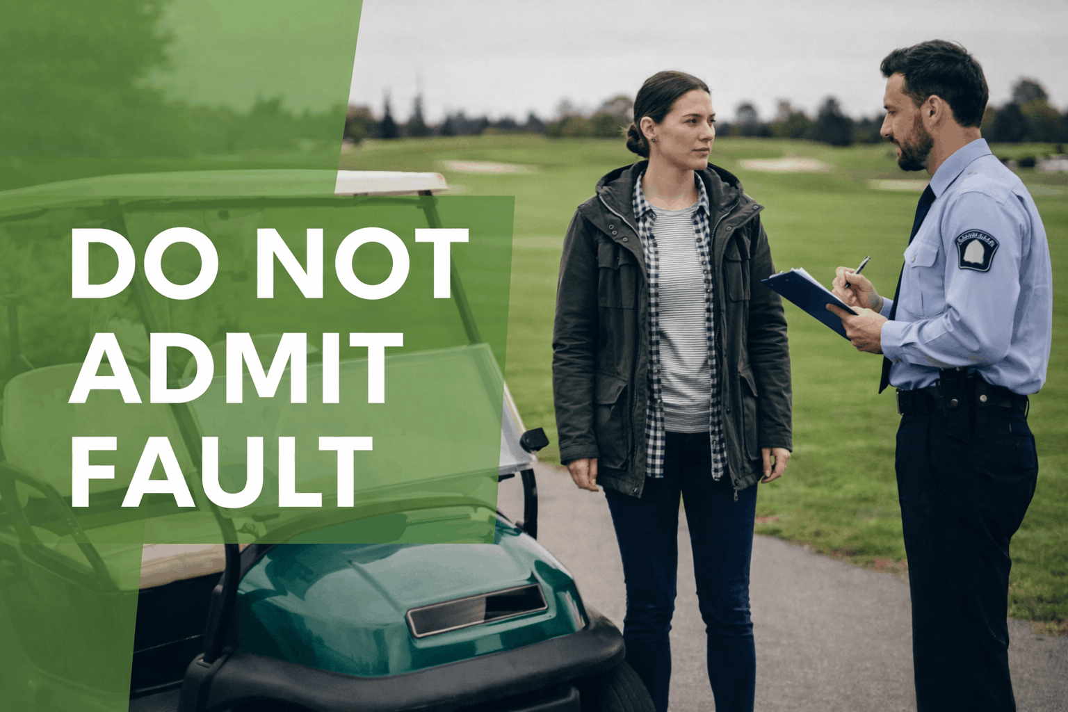 What Steps Should You Take After a Golf Cart Crash