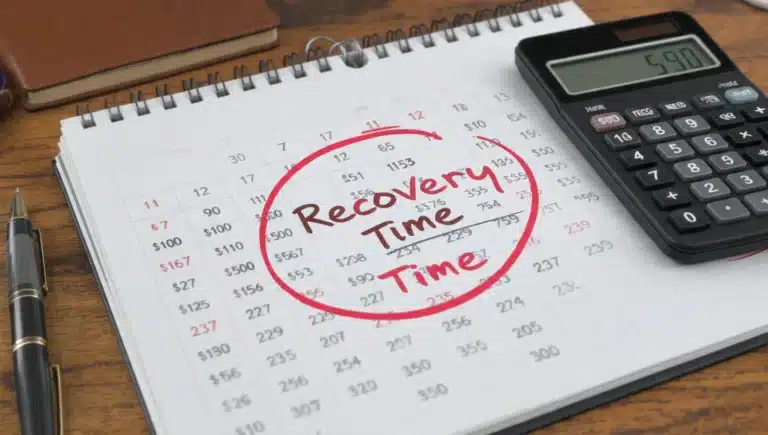 a desk calendar is the focal point