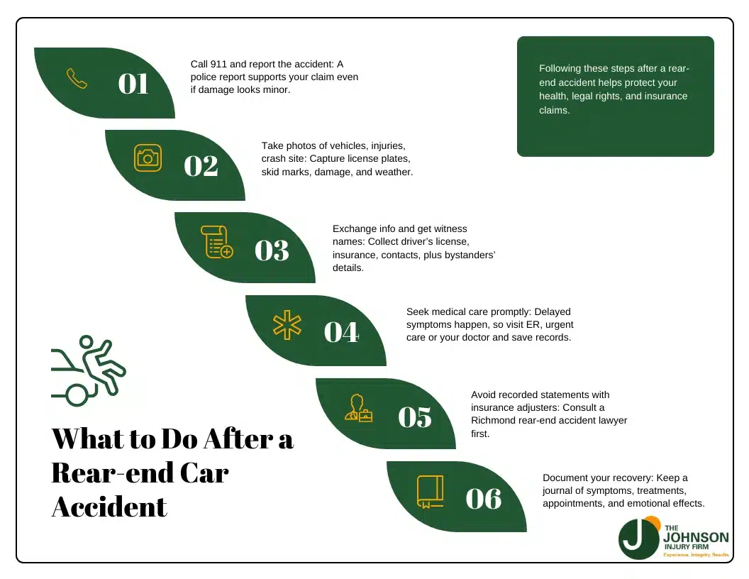 Rear-End Car Accident in Richmond