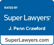 Rated By Super Lawyers J. Penn Crawford