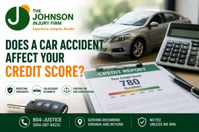 Does a car accident affect your credit score
