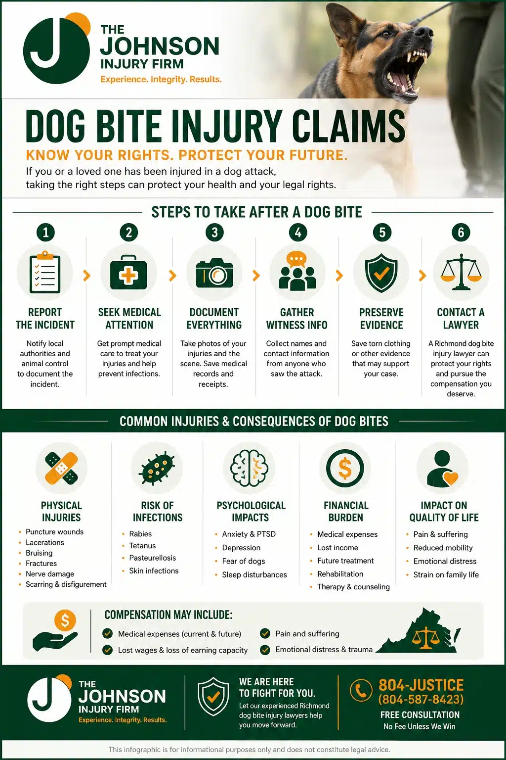 dog bite injury claims infographic dog bite injury claims infographic